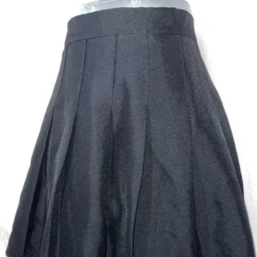 Made By Johnny Women’s High Waist Mini School Pleated Skater Tennis Skirt Large